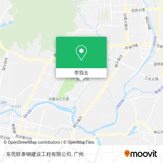 东莞联泰钢建设工程有限公司地图