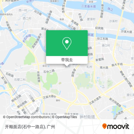 开顺面店(石中一路店)地图