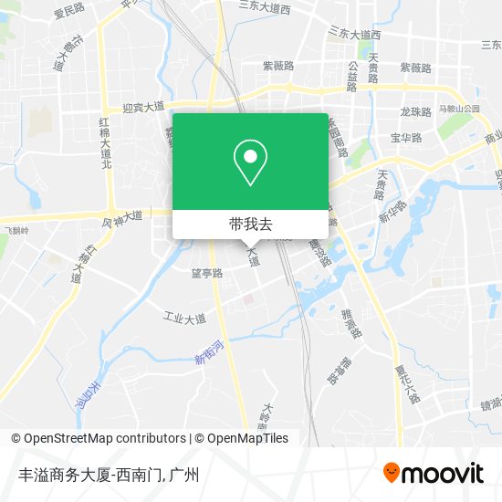 丰溢商务大厦-西南门地图