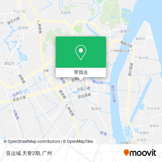 亚运城.天誉2期地图