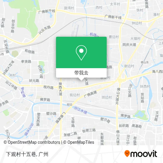 下观村十五巷地图