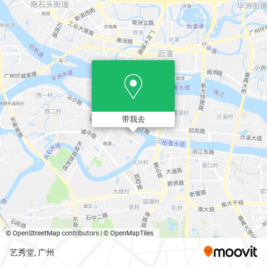 艺秀堂地图