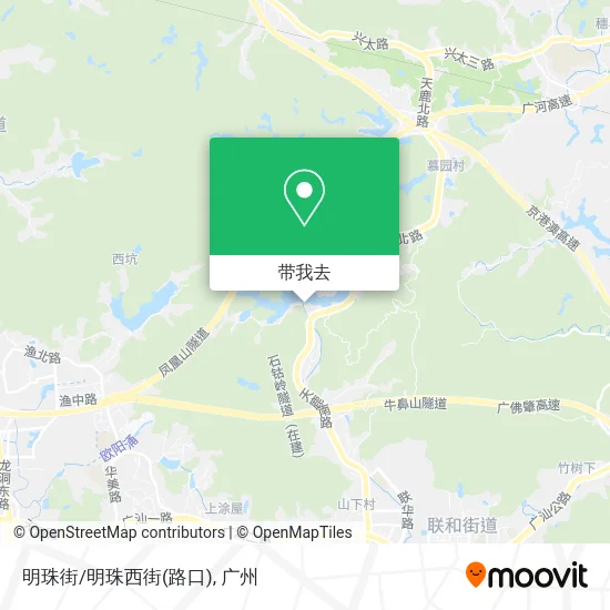 明珠街/明珠西街(路口)地图
