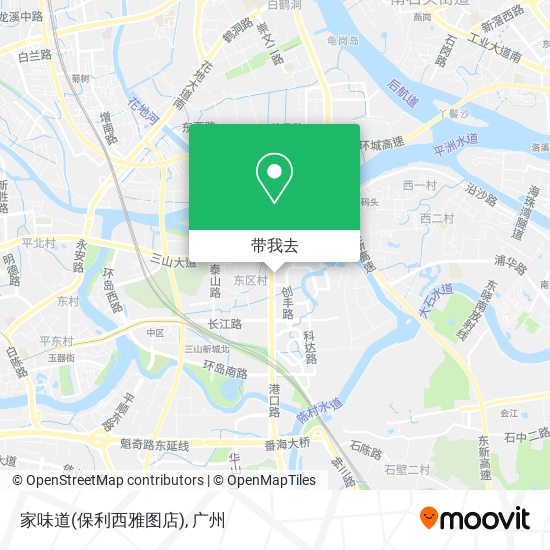 家味道(保利西雅图店)地图