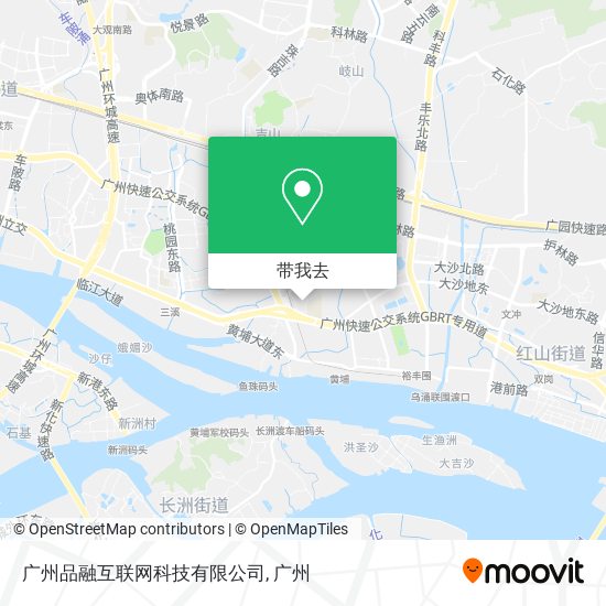 广州品融互联网科技有限公司地图