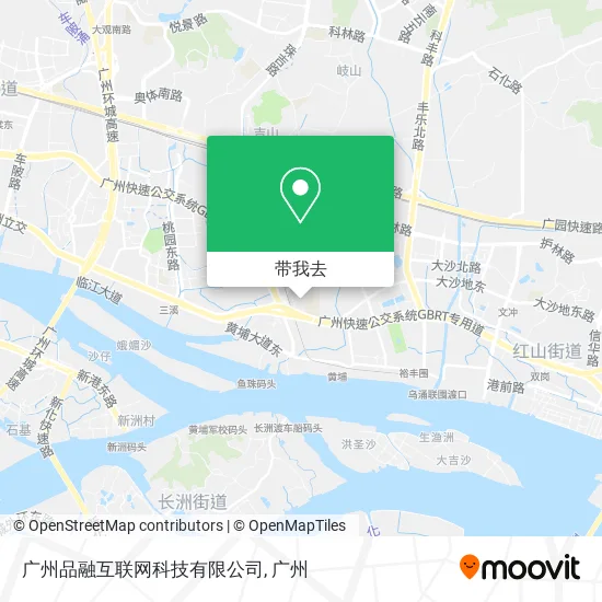 广州品融互联网科技有限公司地图