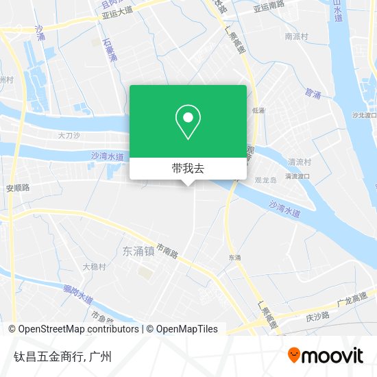 钛昌五金商行地图