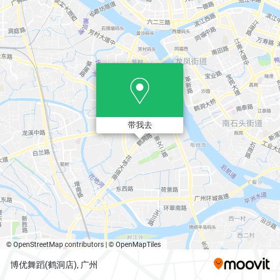 博优舞蹈(鹤洞店)地图