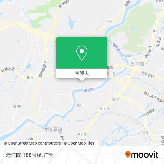 老江院-188号楼地图