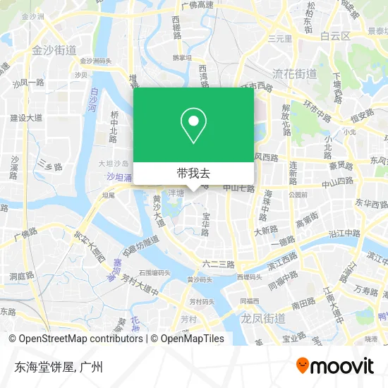 东海堂饼屋地图