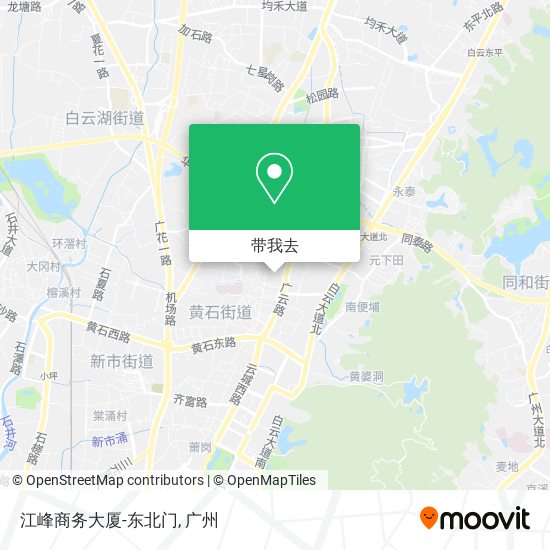 江峰商务大厦-东北门地图
