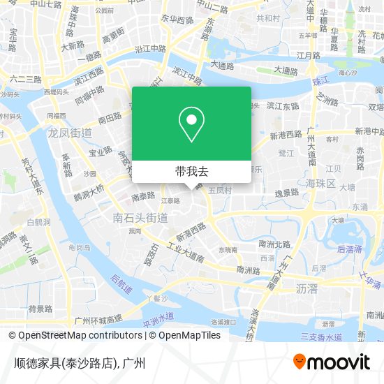 顺德家具(泰沙路店)地图