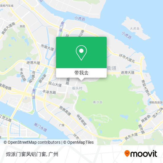 煌派门窗凤铝门窗地图