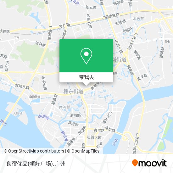 良宿优品(领好广场)地图