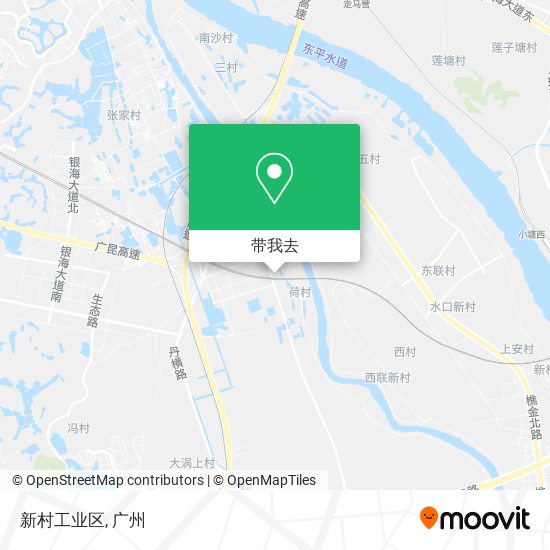 新村工业区地图