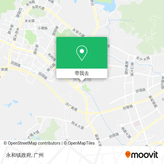 永和镇政府地图