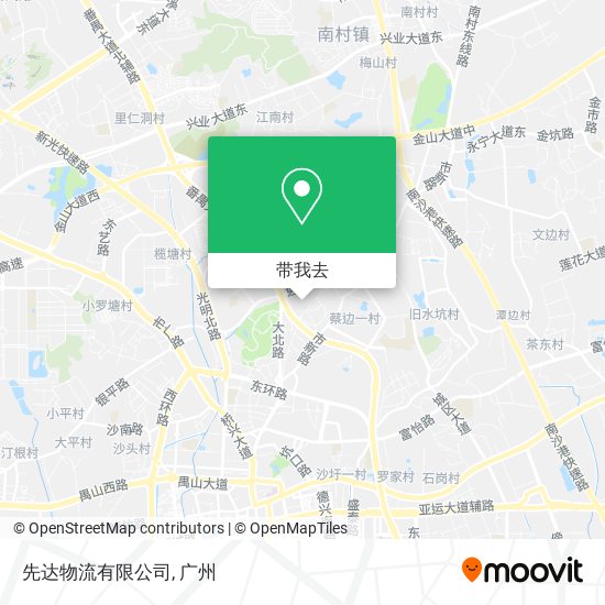 先达物流有限公司地图