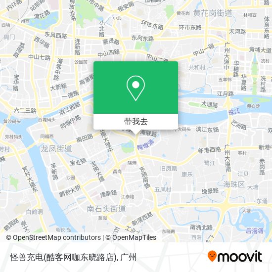 怪兽充电(酷客网咖东晓路店)地图