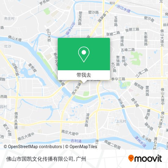 佛山市国凯文化传播有限公司地图