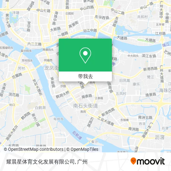 耀晨星体育文化发展有限公司地图