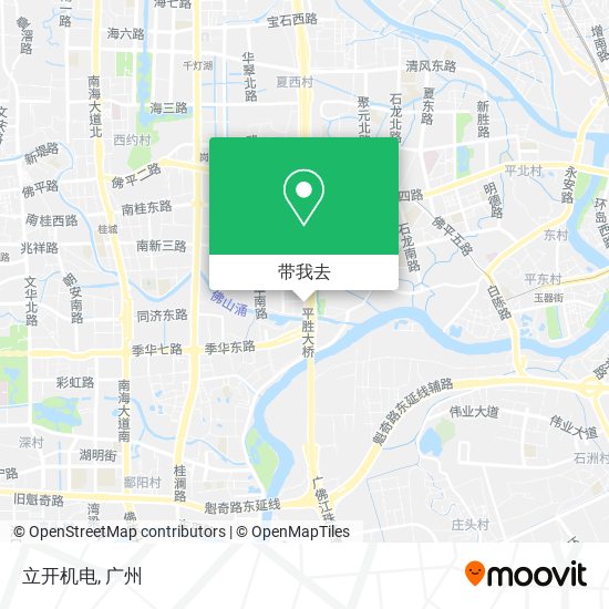 立开机电地图