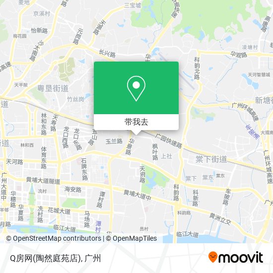 Q房网(陶然庭苑店)地图