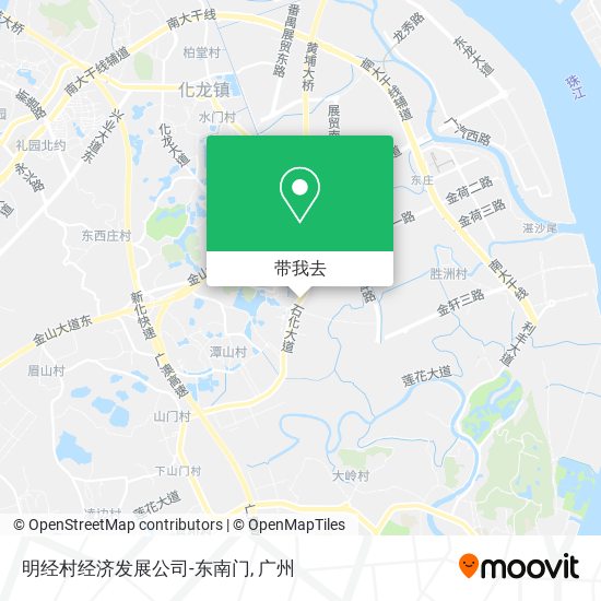 明经村经济发展公司-东南门地图