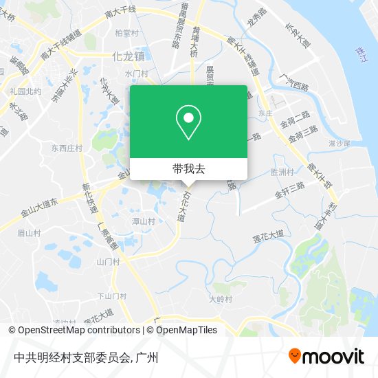 中共明经村支部委员会地图