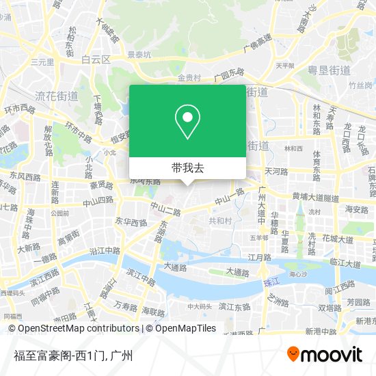 福至富豪阁-西1门地图
