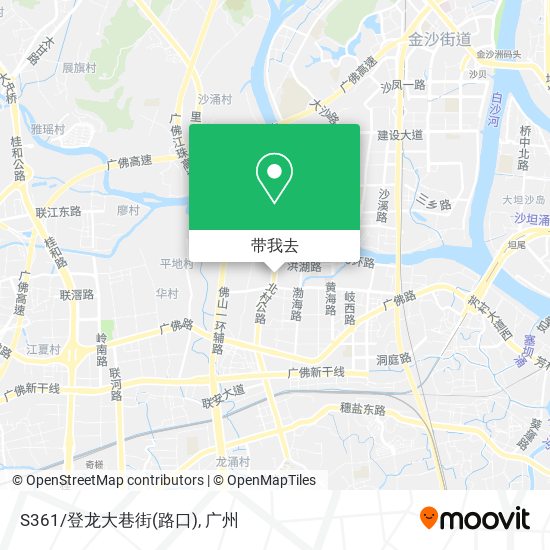 S361/登龙大巷街(路口)地图