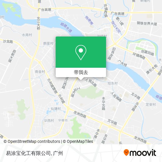 易涂宝化工有限公司地图