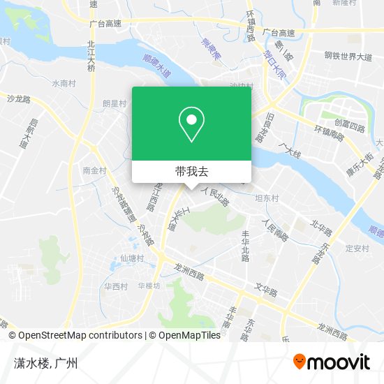 潇水楼地图