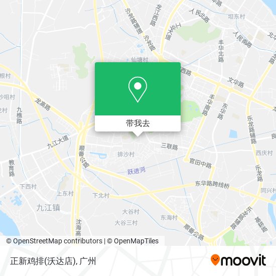 正新鸡排(沃达店)地图