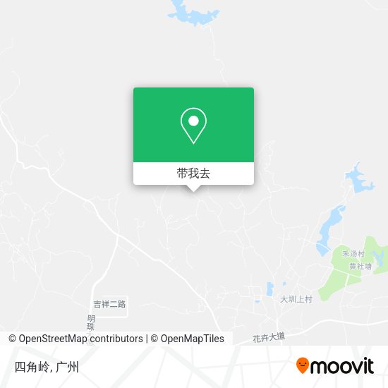 四角岭地图