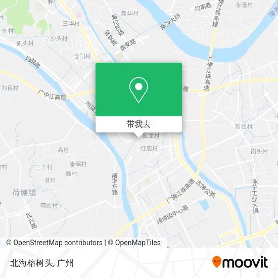 北海榕树头地图