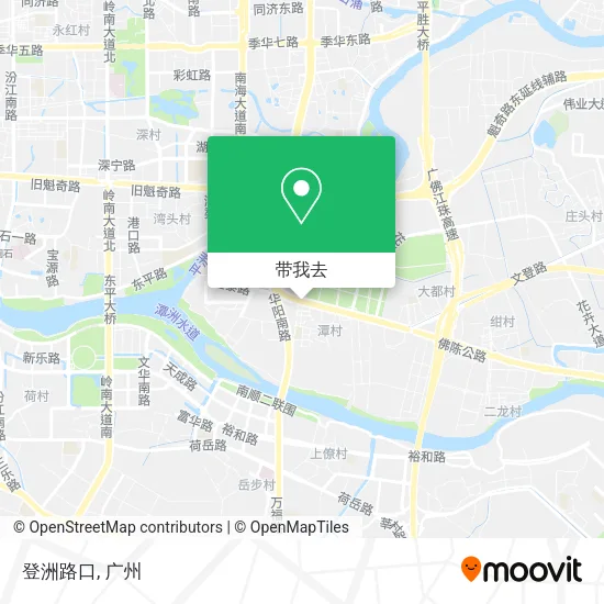 登洲路口地图