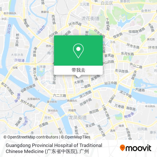 Guangdong Provincial Hospital of Traditional Chinese Medicine (广东省中医院)地图