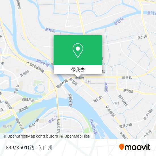 S39/X501(路口)地图