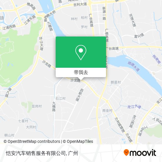 恺安汽车销售服务有限公司地图