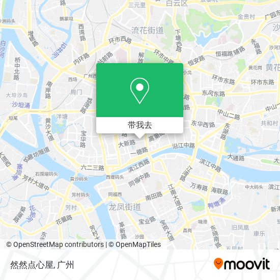 然然点心屋地图