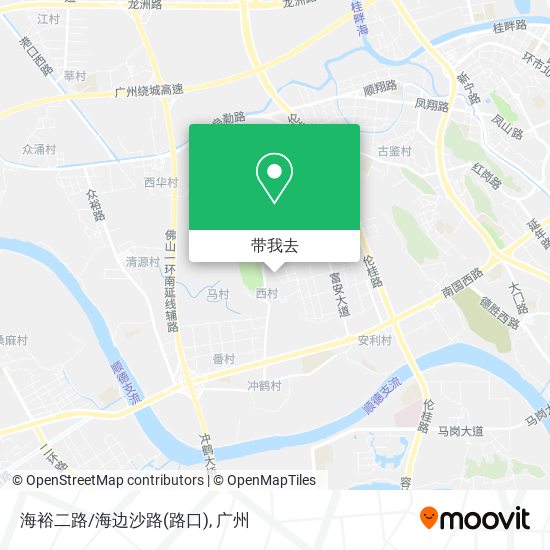 海裕二路/海边沙路(路口)地图