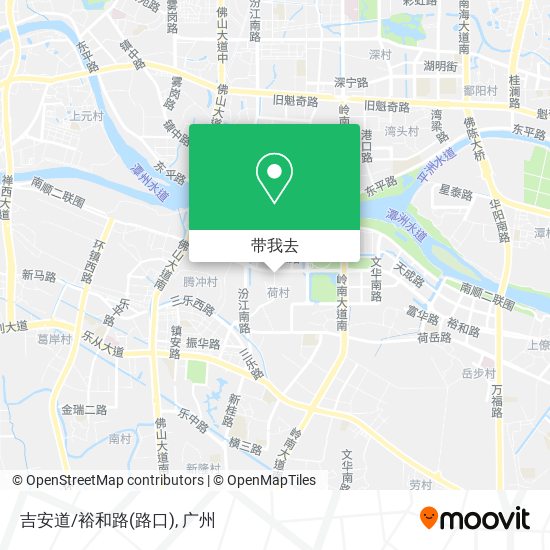 吉安道/裕和路(路口)地图