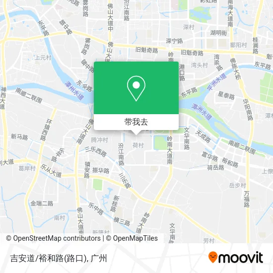 吉安道/裕和路(路口)地图