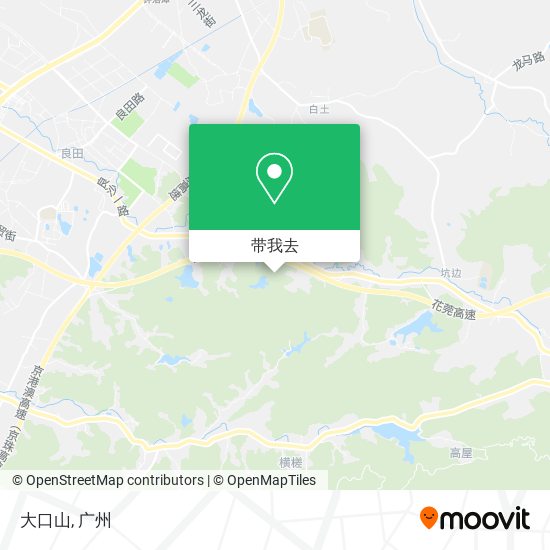 大口山地图