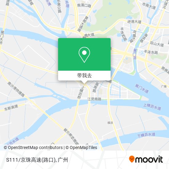 S111/京珠高速(路口)地图