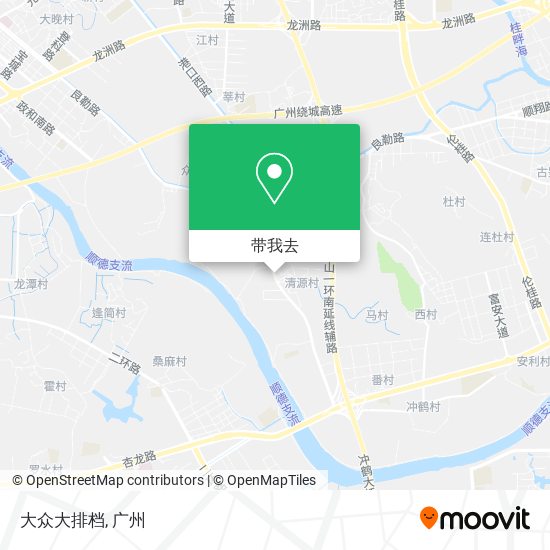 大众大排档地图