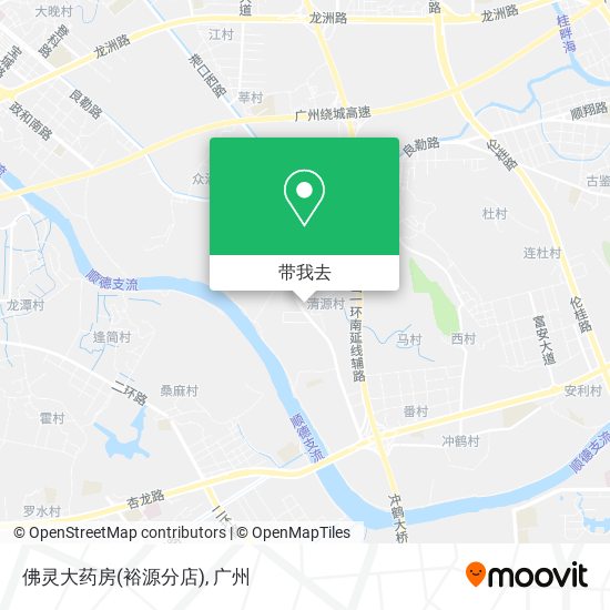 佛灵大药房(裕源分店)地图