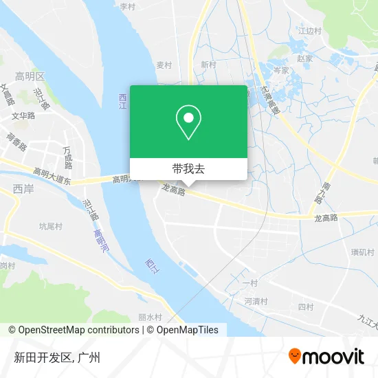 新田开发区地图