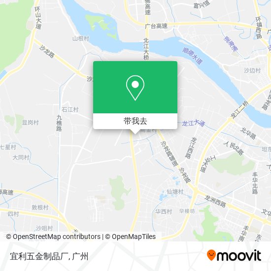 宜利五金制品厂地图