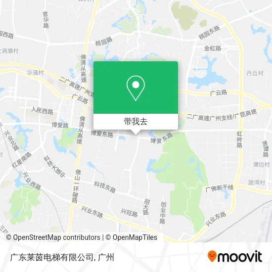 广东莱茵电梯有限公司地图